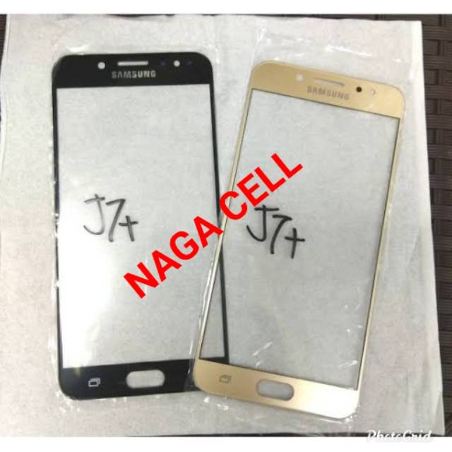 KACA LCD KACA DEPAN SAMSUNG J7 PLUS ORIGINAL