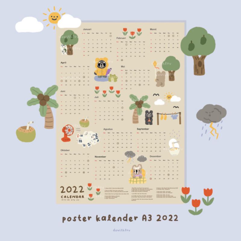 

Do With Luv | Poster Kalender 2022