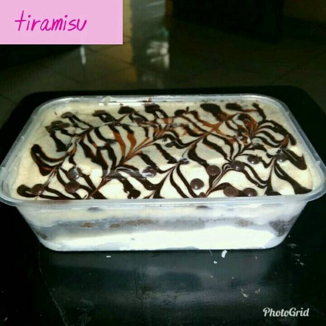 

Tiramisu meltedcake