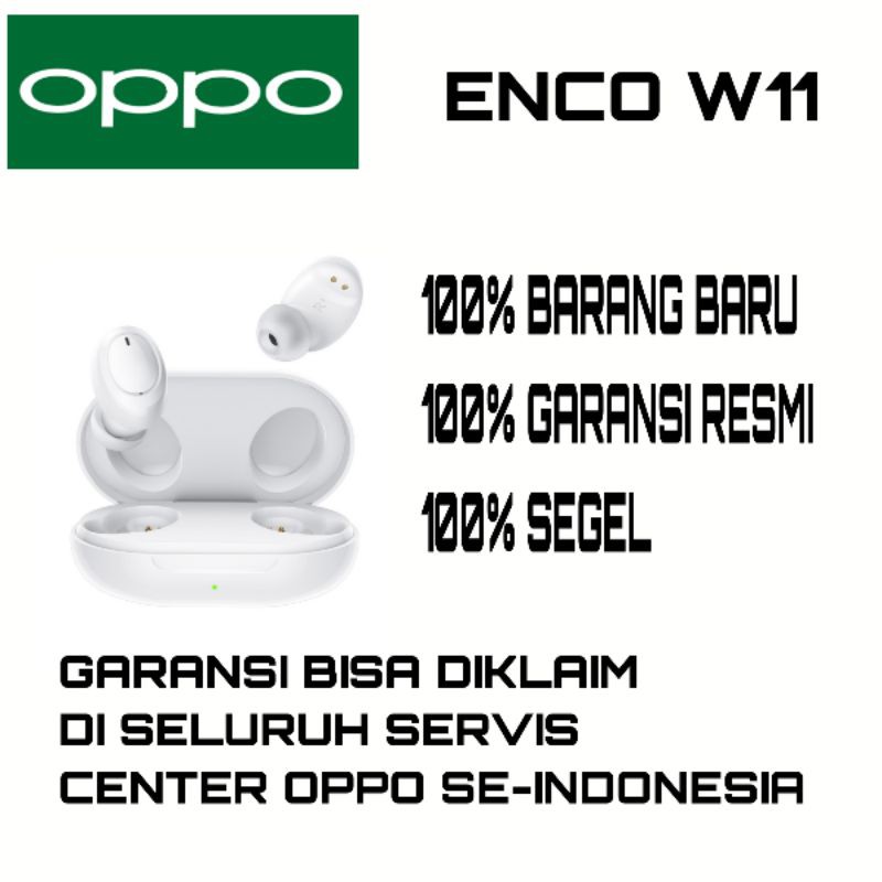 HEADPHONES OPPO ENCO W11 HEADSET BLUETOOTH OPPO ORIGINAL