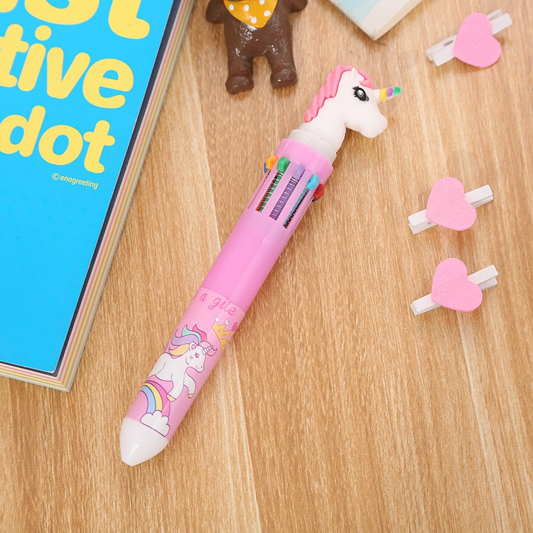 

Kembar Toys - Pulpen Pena UNICORN 10 Warna BT21 Harga Pabrik Nusantara