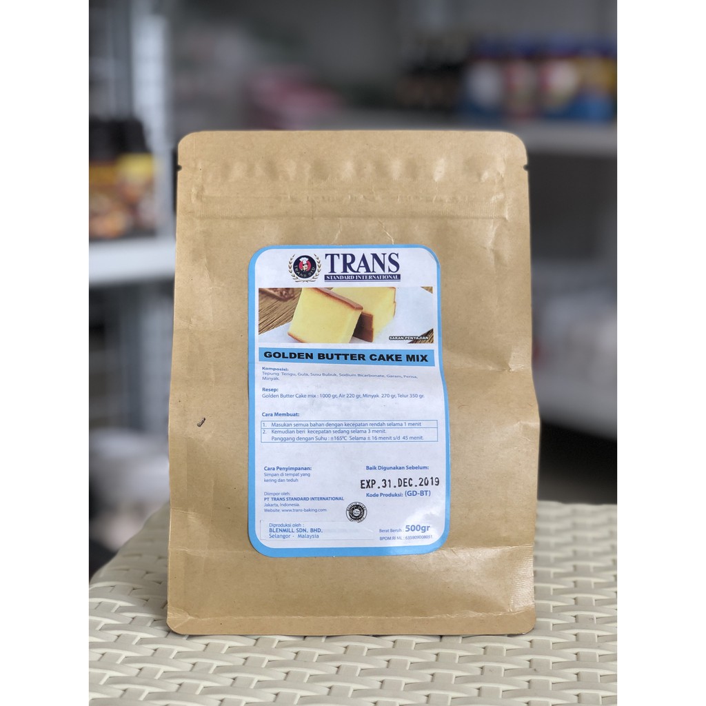 TRANS Golden Butter Cake Mix