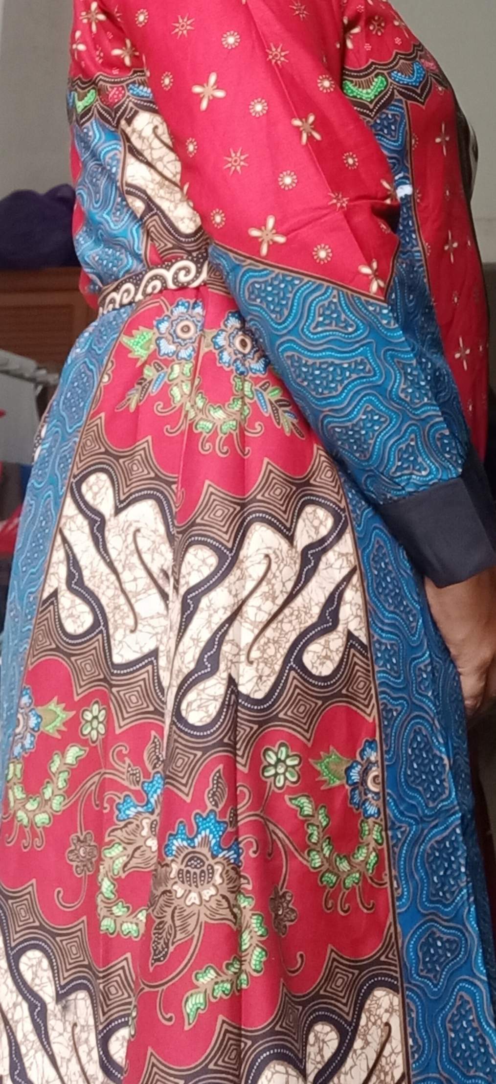Gamis Batik Kombinasi By Ratoe Modern