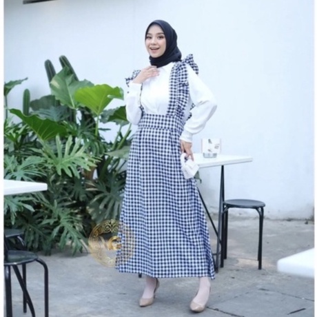 DIANA ONE SET - DRESS OOTD - NEW MODEL - ONE SET - PAKAIAN WANITA - BISA COD