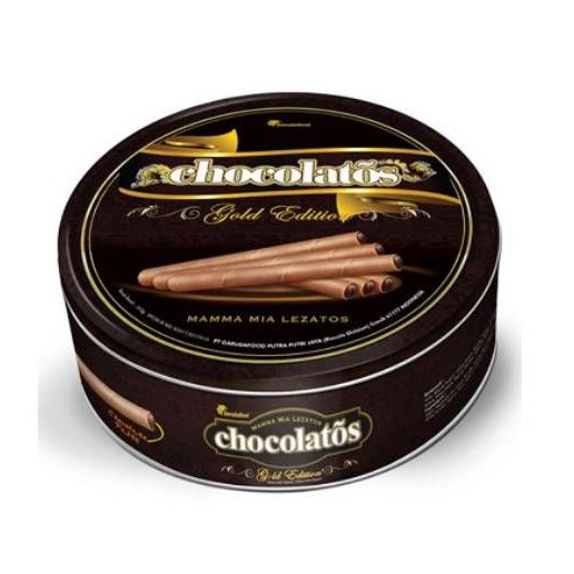 

Chocolatos Wafer Roll Dark 190g