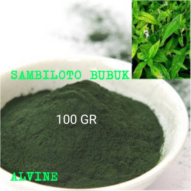 

Bubuk-Serbuk Sambiloto Murni Tanpa Campuran 100gr