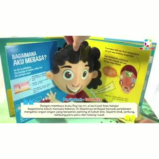 Jual Tubuh Kita - Interactive Pop Up Book / buku pop up anak tubuh ...