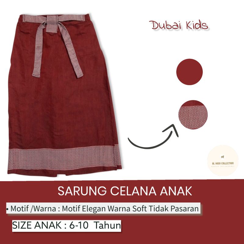 Sarung Celana Dubai / Sarung Celana Dubai