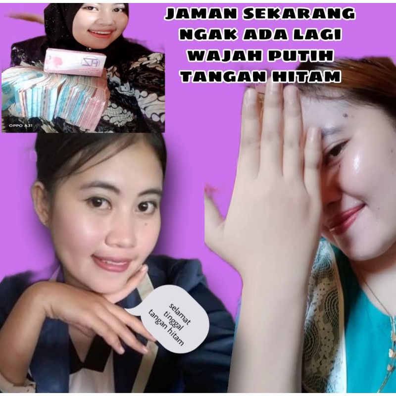 Pemutih Badan Ampuh Hz Beauty Shopee Indonesia