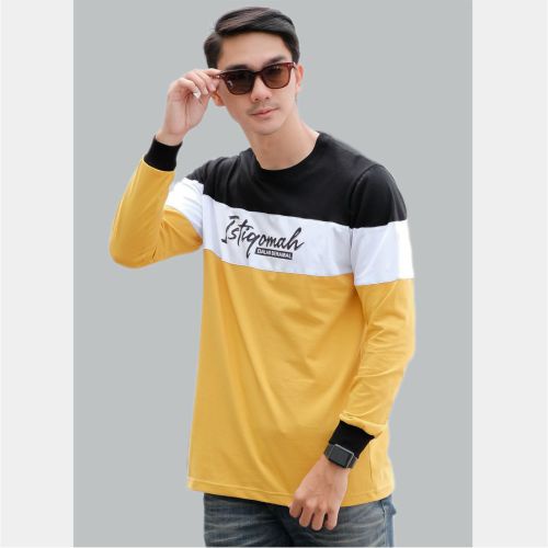 Kaos Dakwah Pria | Baju Kaos Distro | Kaos Islami Islam Solusi - Cotton Combad 24 S - by Annaml-6