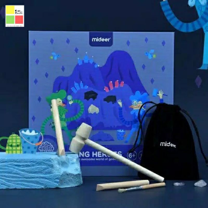 DIY Mining Toys Mideer Mining Heroes