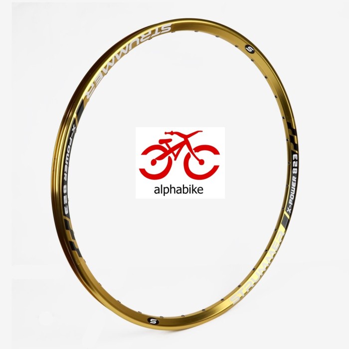 RIM STRUMMER 29 X-POWER ANODIZE 823 32H - 32 HOLE - RIMS [SEPASANG]