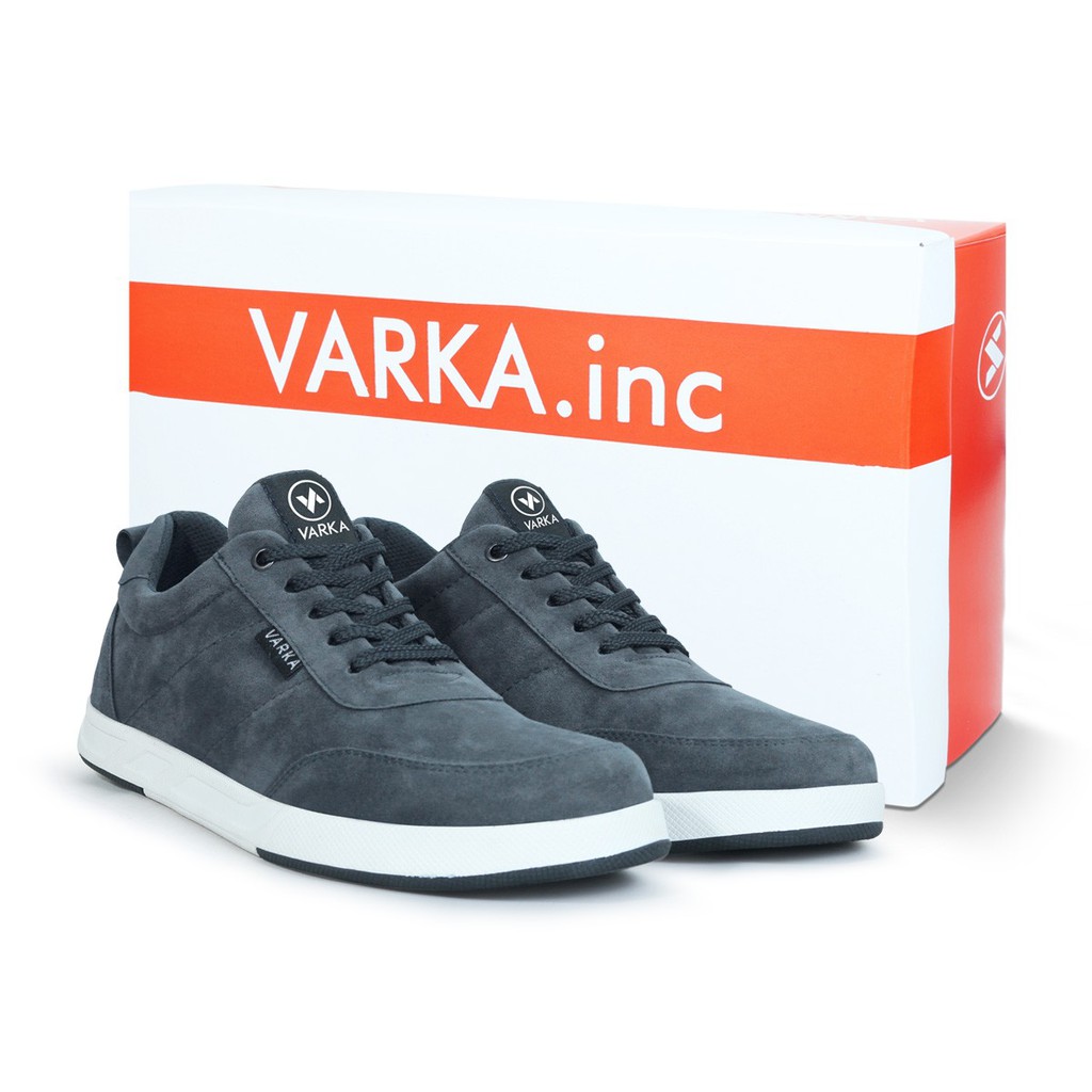 Sepatu Sneakers Pria V 4032 Terbaru Brand Varka Sepatu Kets Casual Kuliah Kerja Trendi Berkualitas