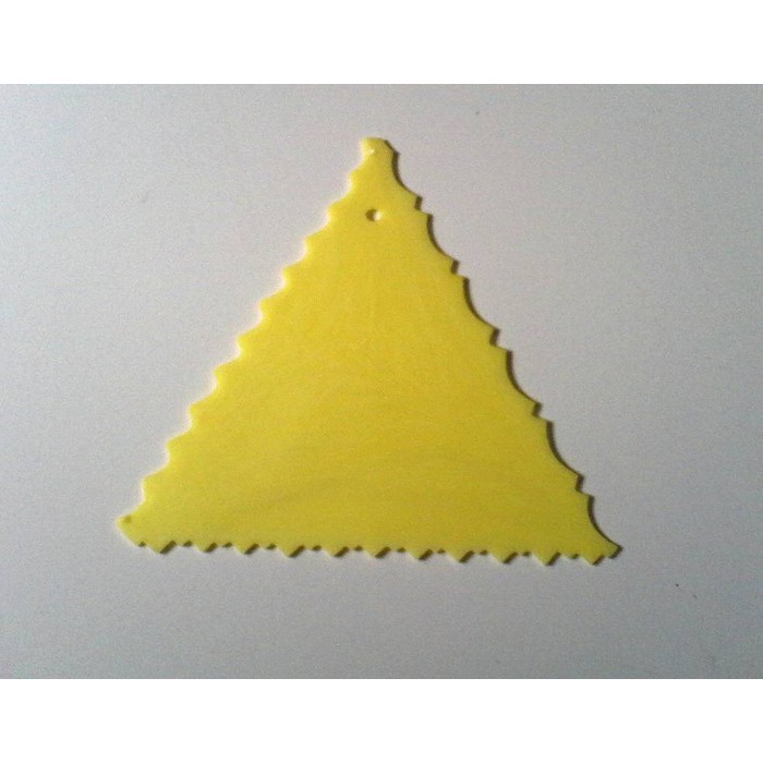 Scraper scrap kue segitiga besar