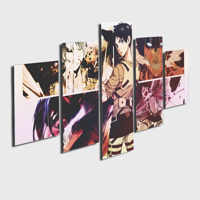 Hiasan Dinding 1 Set Anime Eren Special Edition pusatmode1234