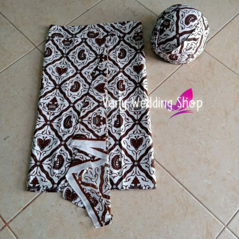 Saput Urang + Blangkon, Motif Sido Luhur