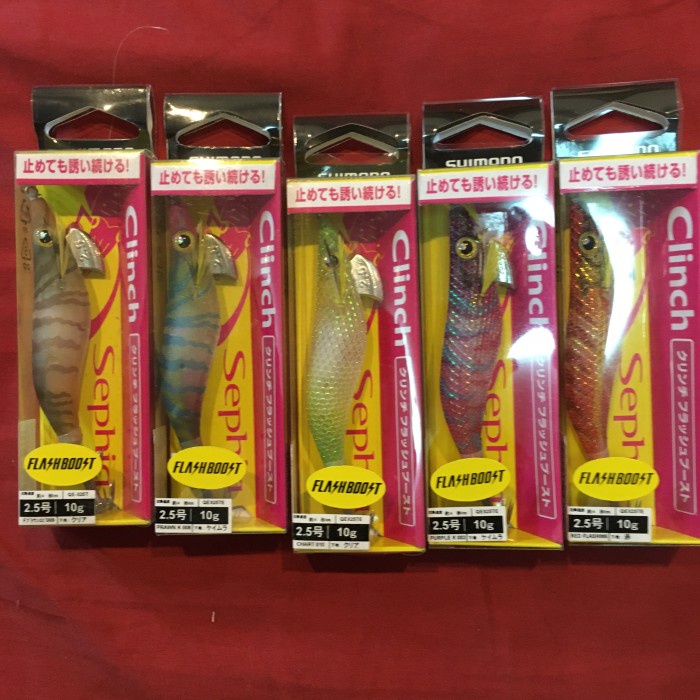 Shimano squid jig Sephia clinch flashboost egi 2.5