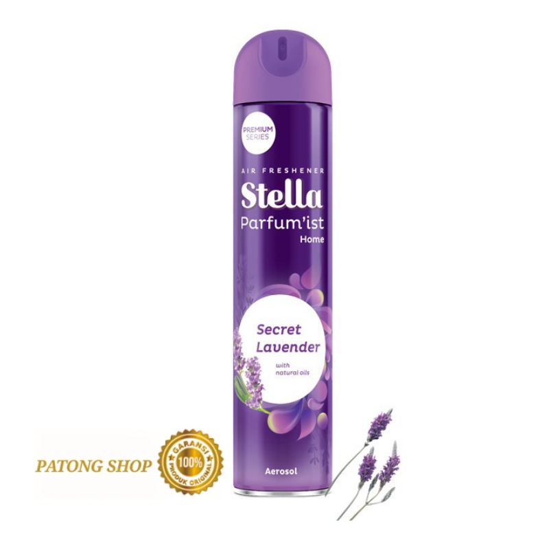 Stella Aerosol parfum'ist pengharum ruangan 400ml Secret Lavender