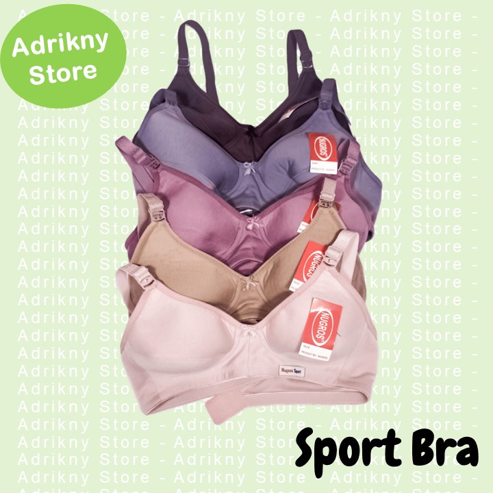 [COD] Sport Bra Wanita Cewek Tanpa Kawat Busa BH Fidilla Nugros Mirip - Adrikny Store