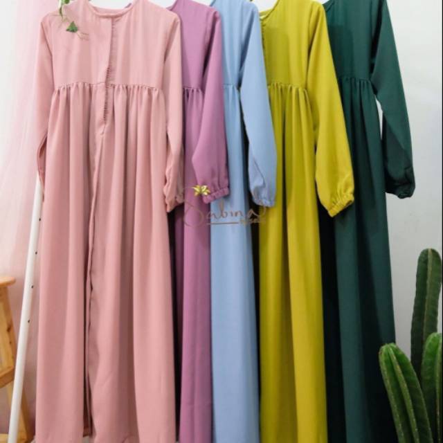 Gamis Abaya Wolfis (Gamis wolfis premium)