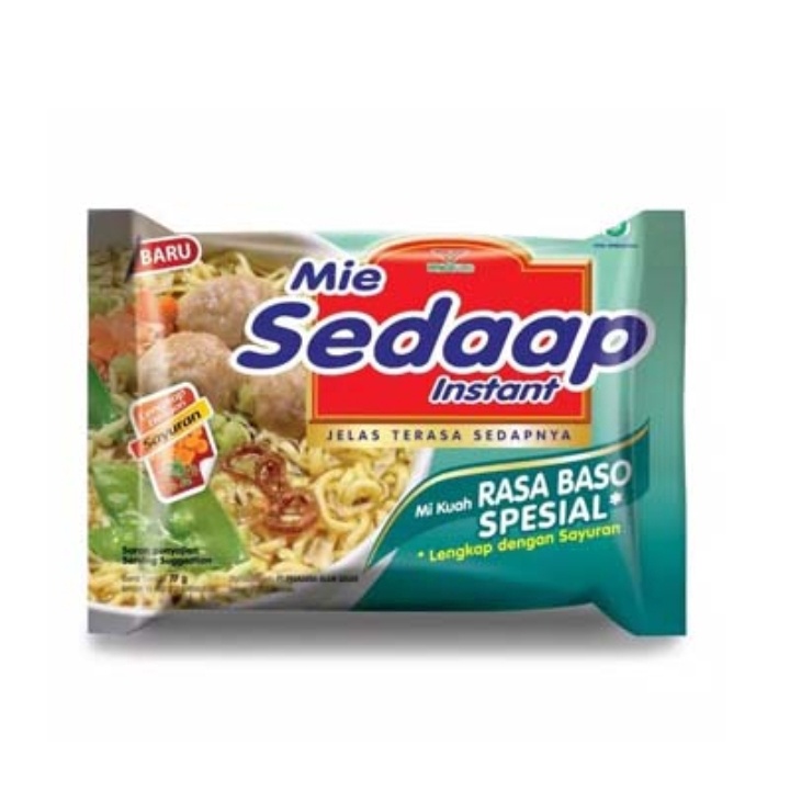 

Sedap Mie Instan Bakso Special 77 G