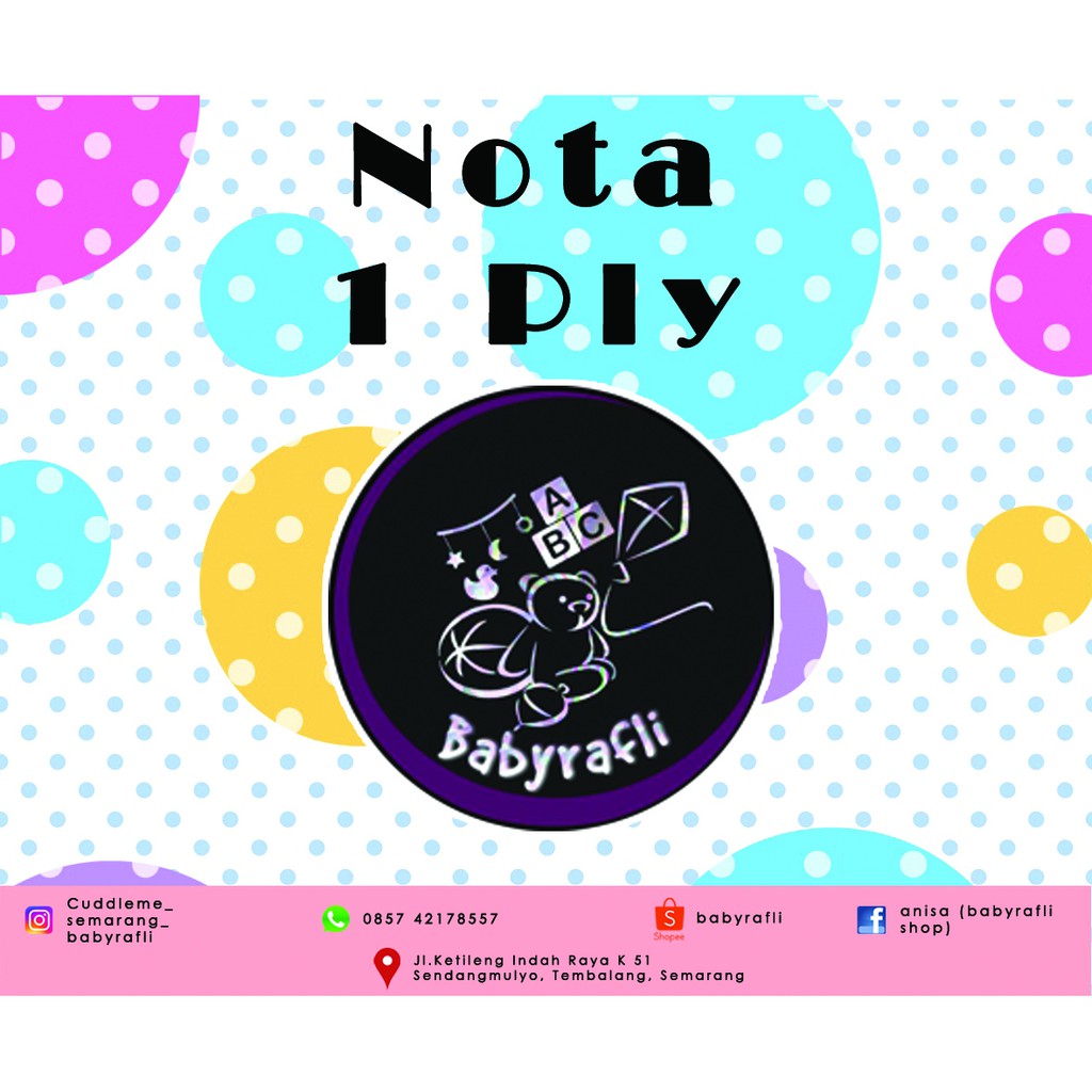 

NOTA TOKO ONLINE FULL COLOR 1 PLY