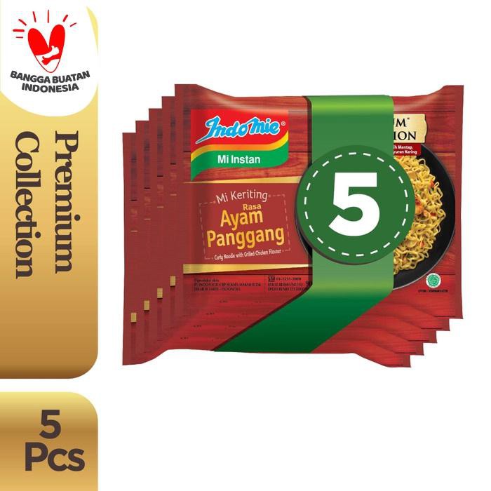 

5 Pcs - Indomie Mi Keriting Ayam Panggang