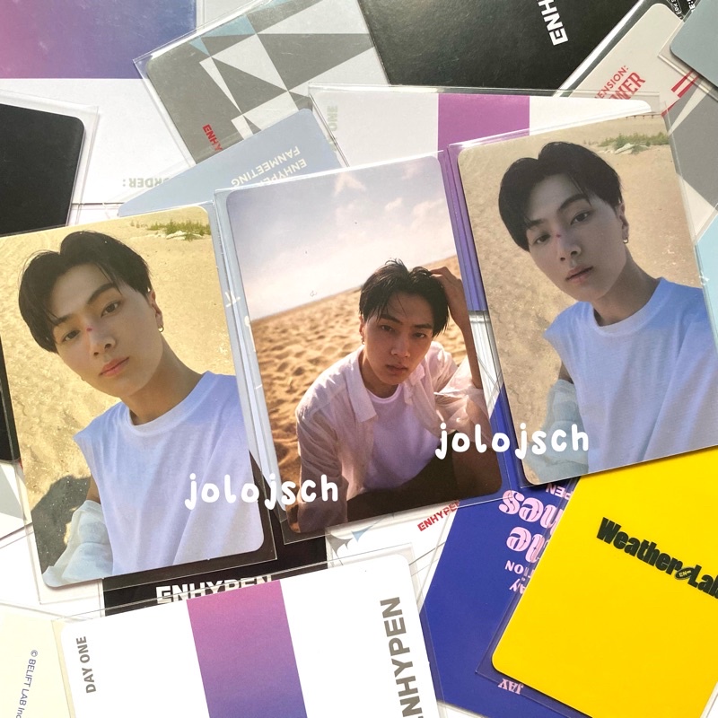 ENHYPEN JAY PHOTOCARD PC DILEMMA TAMED DASHED ODYSEUS