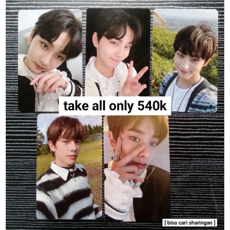 official pc photocard album jungwon jake bdo dawn dusk akik dagu zebra enhypen