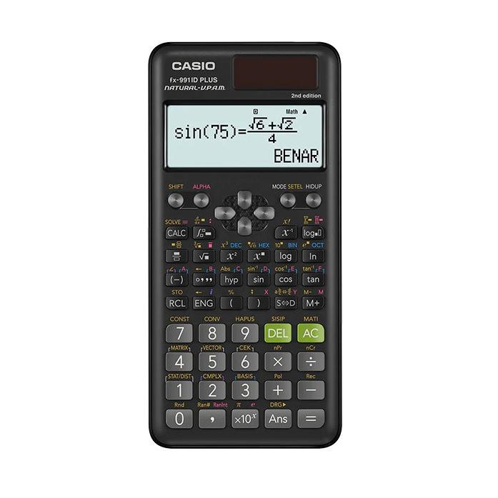 

KALKULATOR SCIENTIFIC CASIO FX 991ID PLUS 2 ORI (ART. W385)