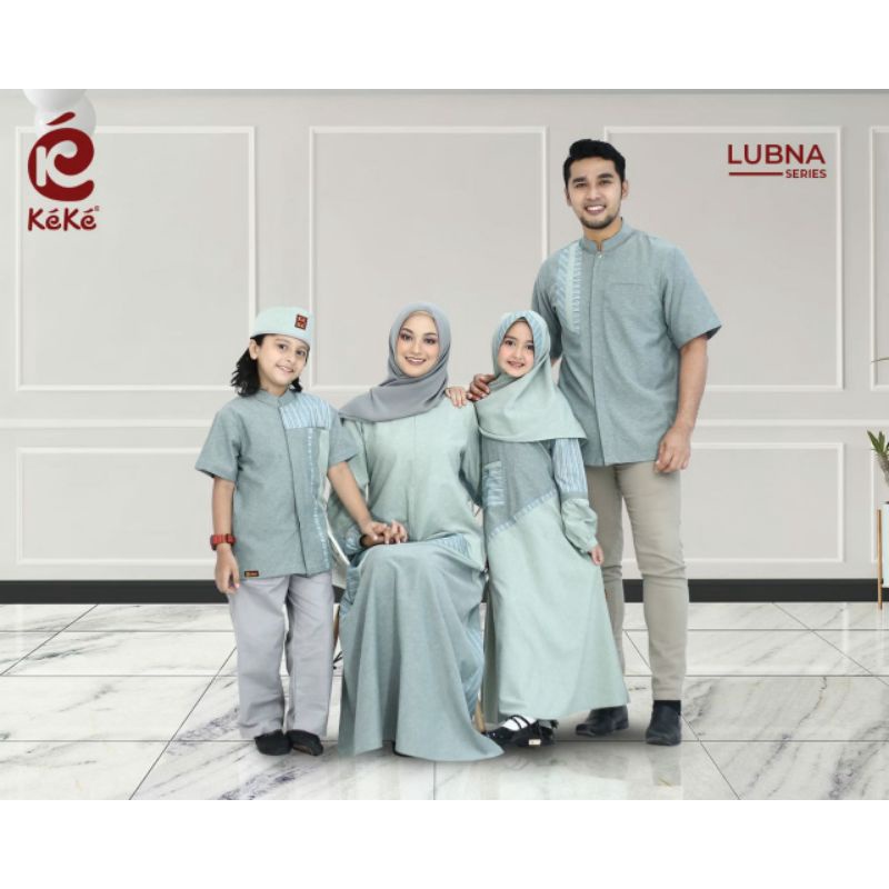 KEKE LUBNA SERIES SAGE GREEN SARIMBIT