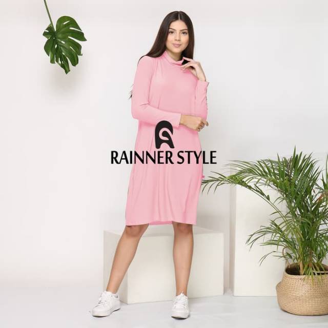 Rainner Tunik Manset/Dalaman Selutut Big Size Jumbo