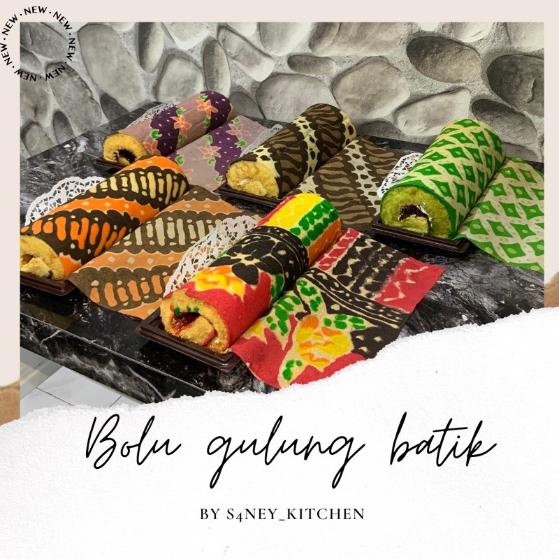 

Bolu gulung batik