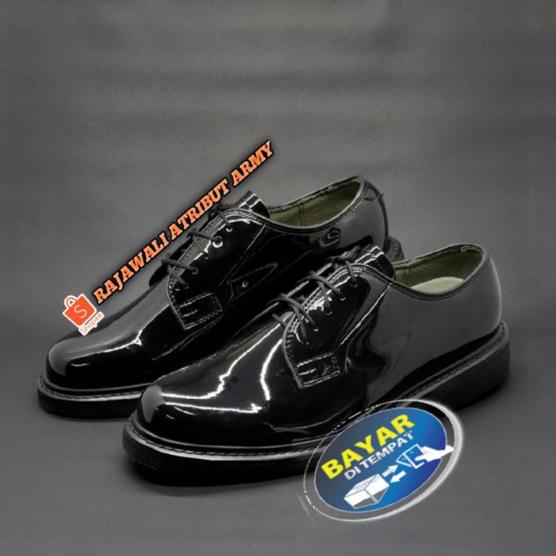 Sepatu pdh TNI Polri Security satpam murah.~01~