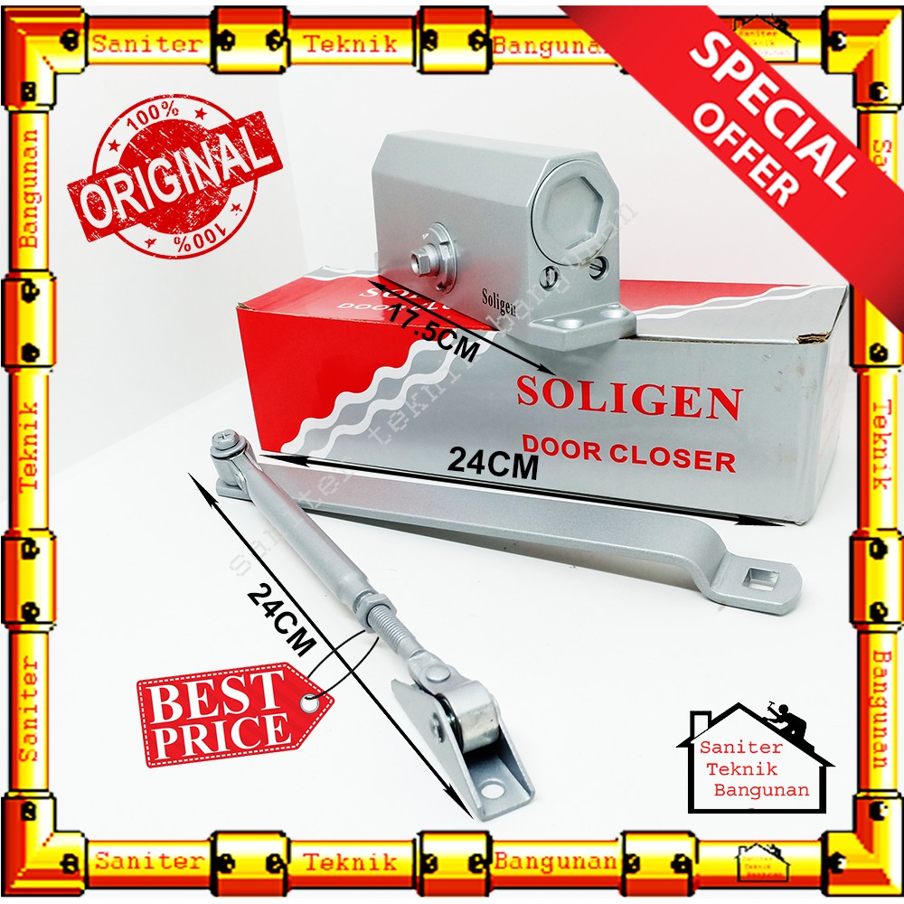 Door Closer Soligen A061 Penutup Pintu otomatis