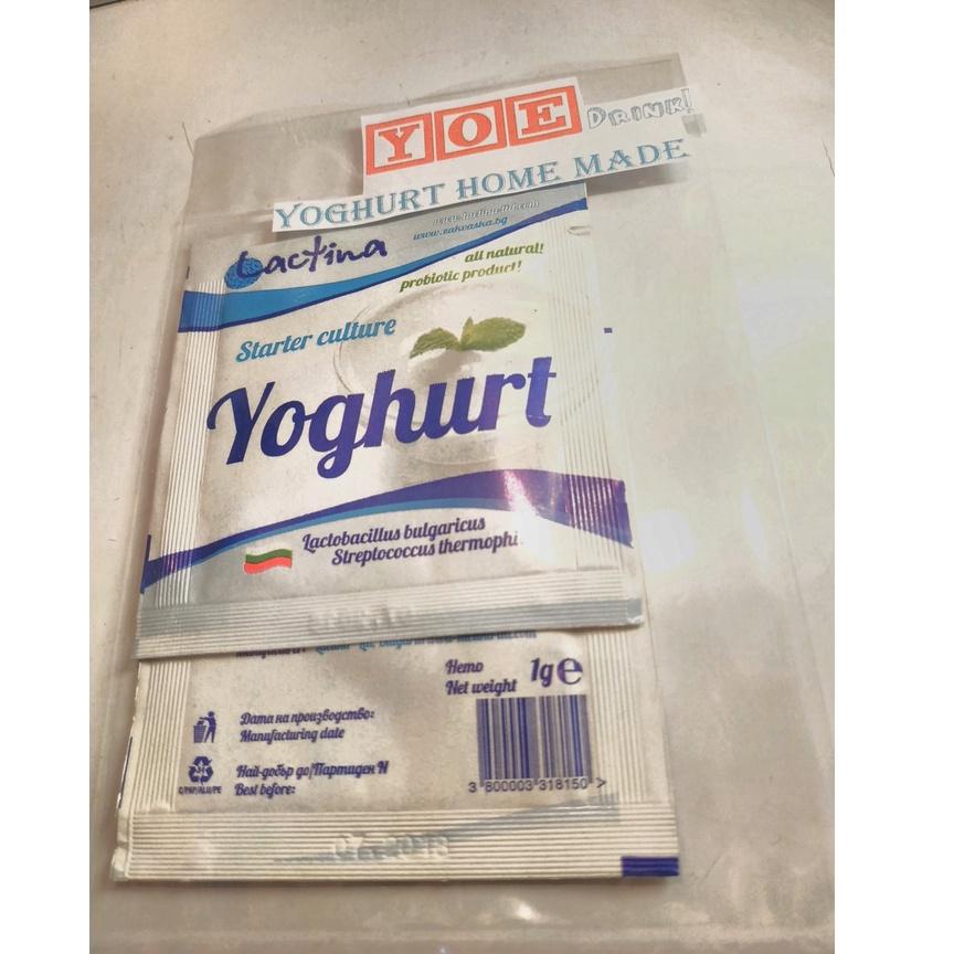 

Kualitas Premium.. Bibit yoghurt Lactina 64