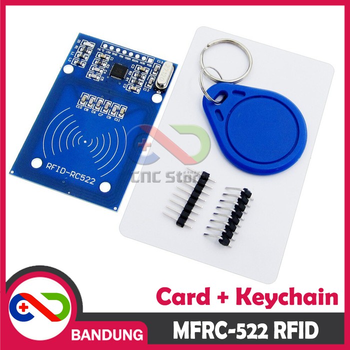 MFRC-522 RC-522 RFID CARD + KEYCHAIN SENSOR MODULE