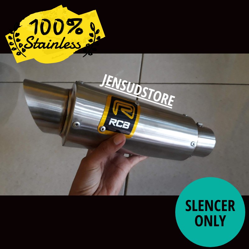 SILINCER KNALPOT RCB TITAN PABRIK GROSIR PURBALINGGA MOTOR RACING KAWASAKI NINJA YAMAHA VIXION