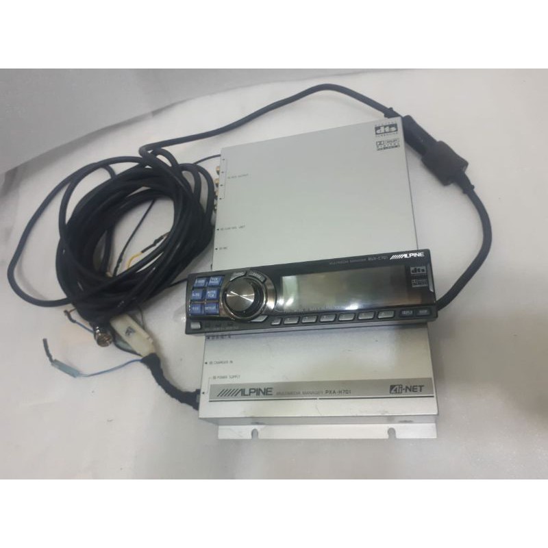 Prosessor Alpine PXA-H701 Alpine RUX-C701 Multimedia Manager Ainet