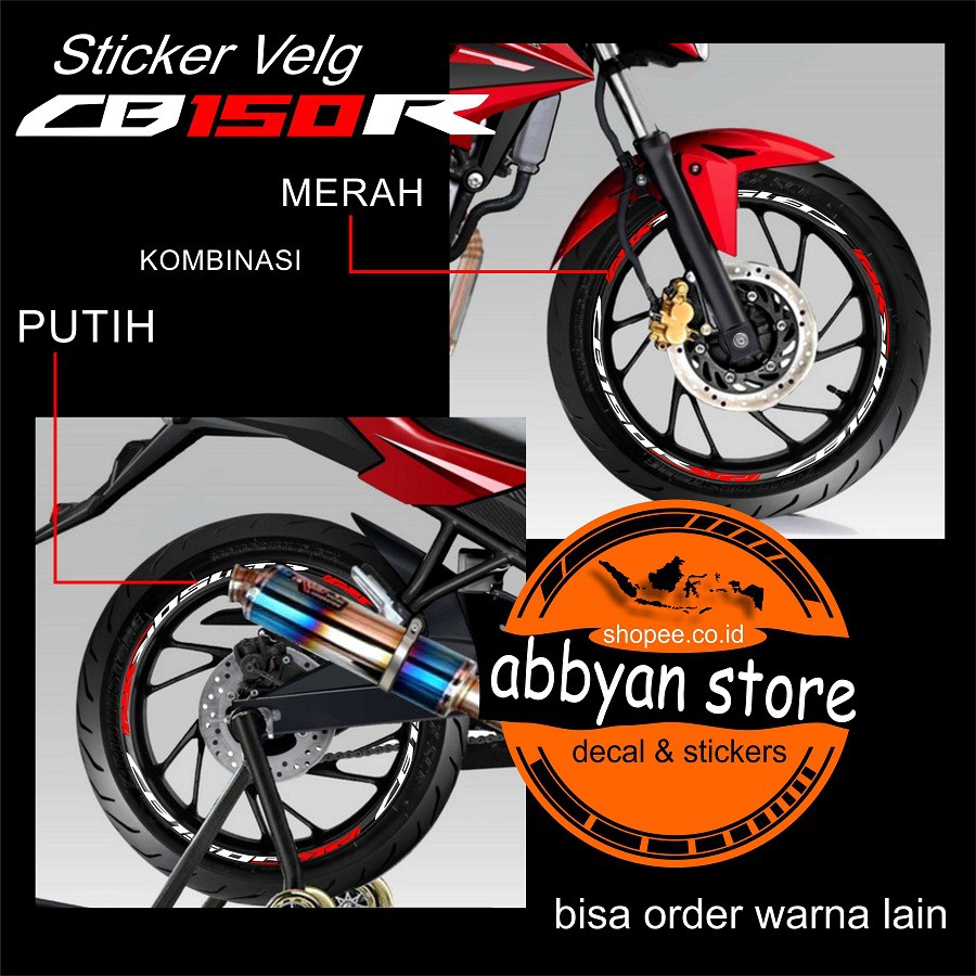 Stiker Motor Cb 150 R Old New Shopee Indonesia