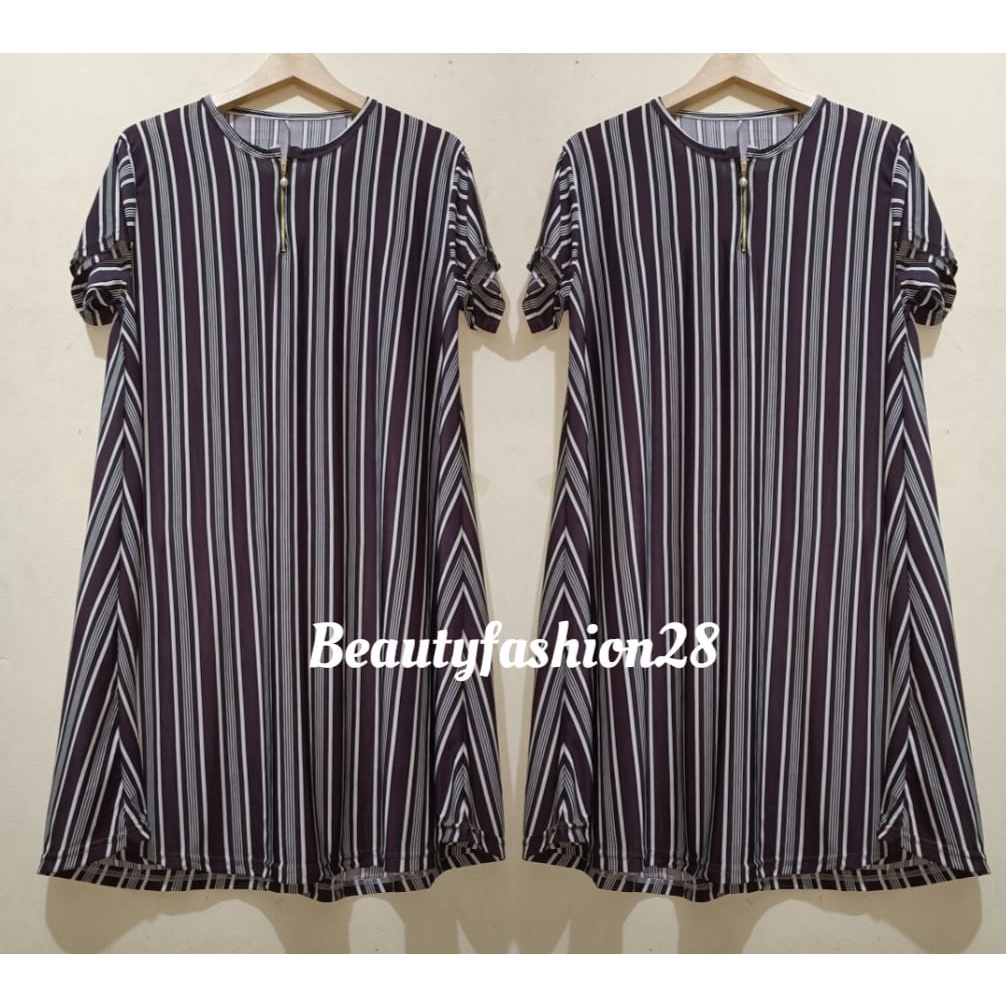 Dres jersey salur 02 super jumbo busui daster cantik ibu hamil  ld 120 masih bisa melar 160