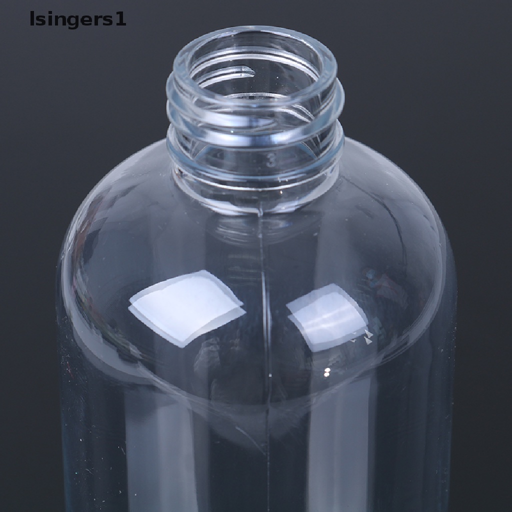 (lsingers1) Botol spray Plastik Transparan 300ML Untuk makeup / Kosmetik Wanita