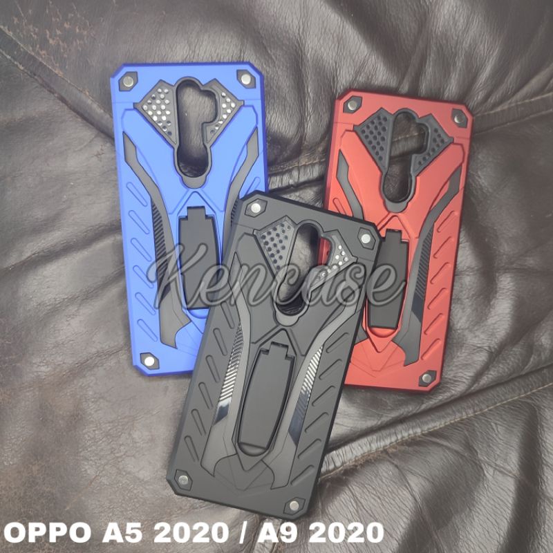 Hard Case Oppo A5 2020 / A9 2020 Casing Robot Transformer Phantom Armor