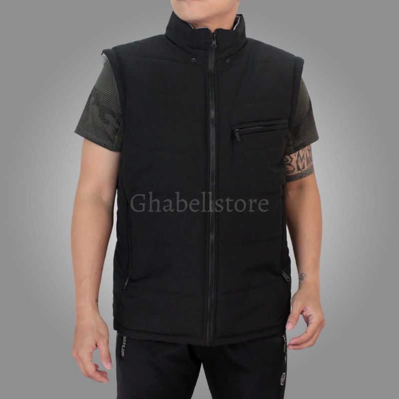 Ghabellstore Rompi Pria Motor Hoodie Bolak Balik Anti Angin