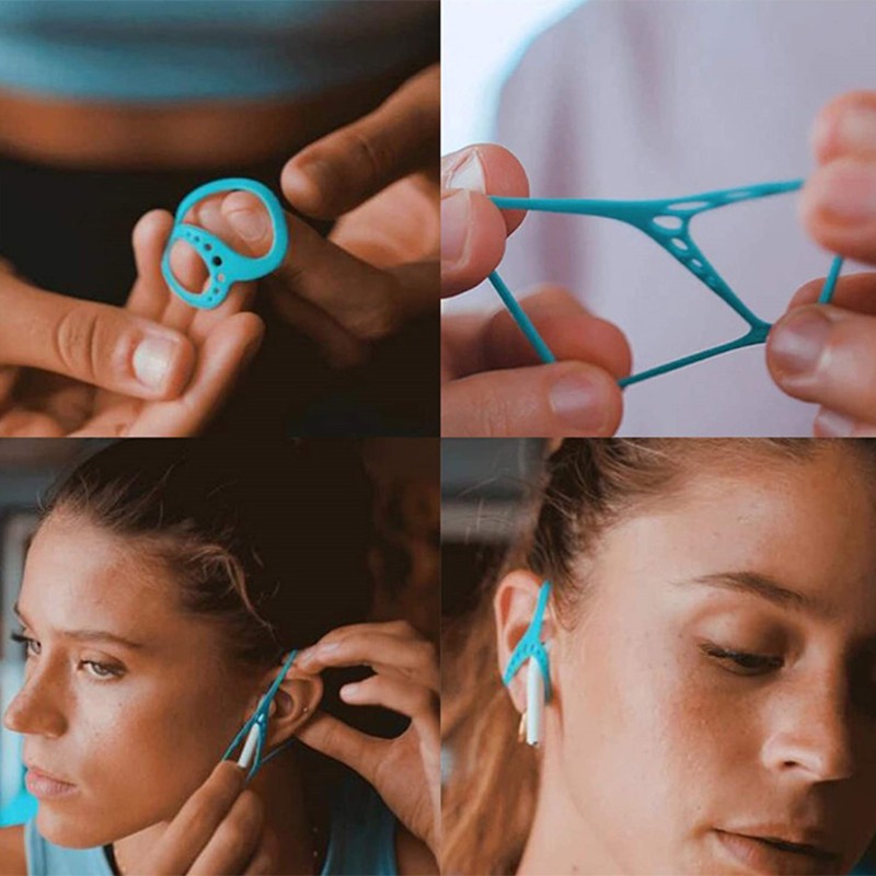 INDOMINI R360 Keepods Earbuds Anti-lost Headphone Anti-drop Clip Protective Cover Import Murah