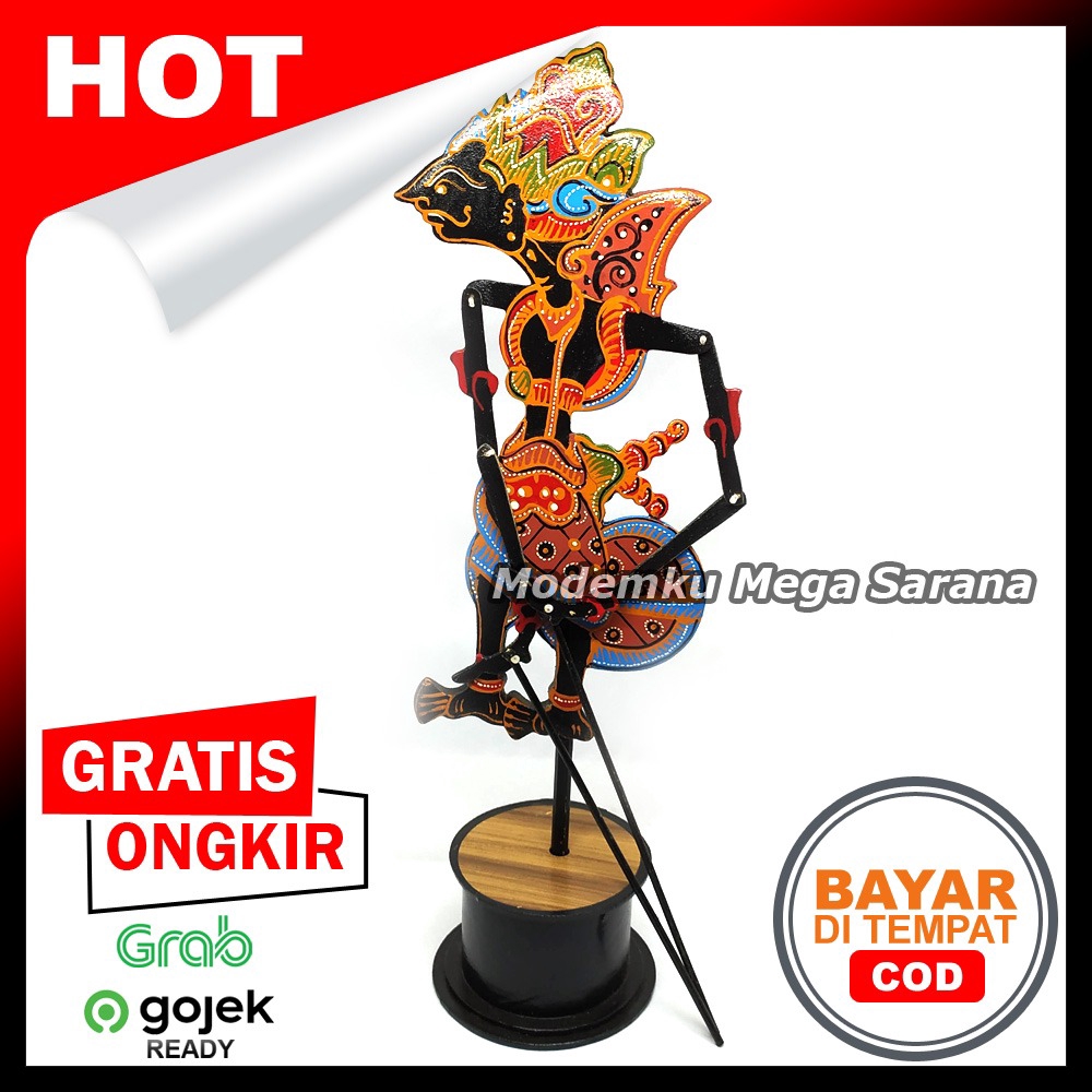 Miniatur Wayang Klitik Wayang Kayu Klithik Kresna T25