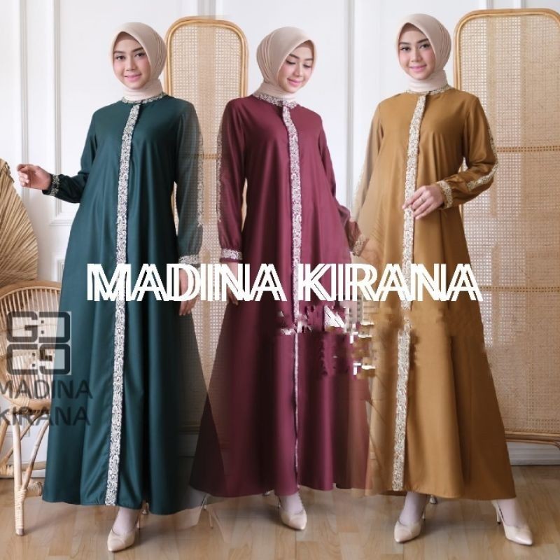 A.Line-Dress Gamis Premium Madina Kirana