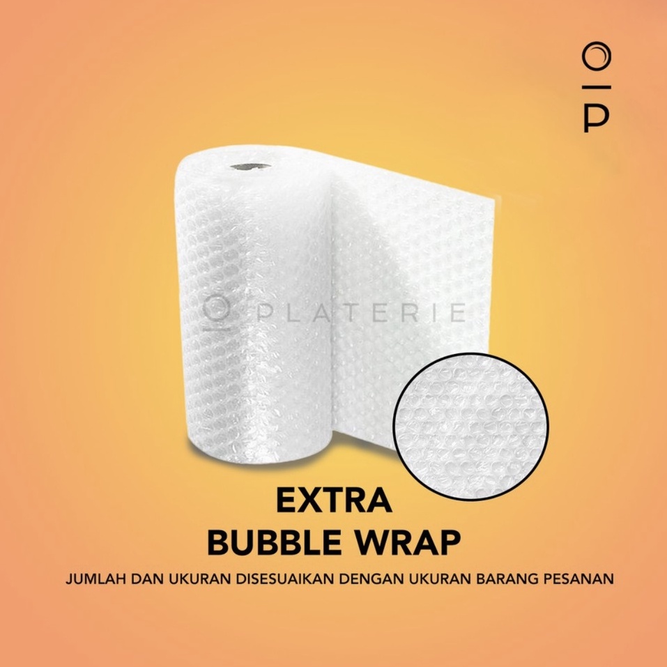 

SALEBY Platerie Tambahan Extra Bubble Wrap