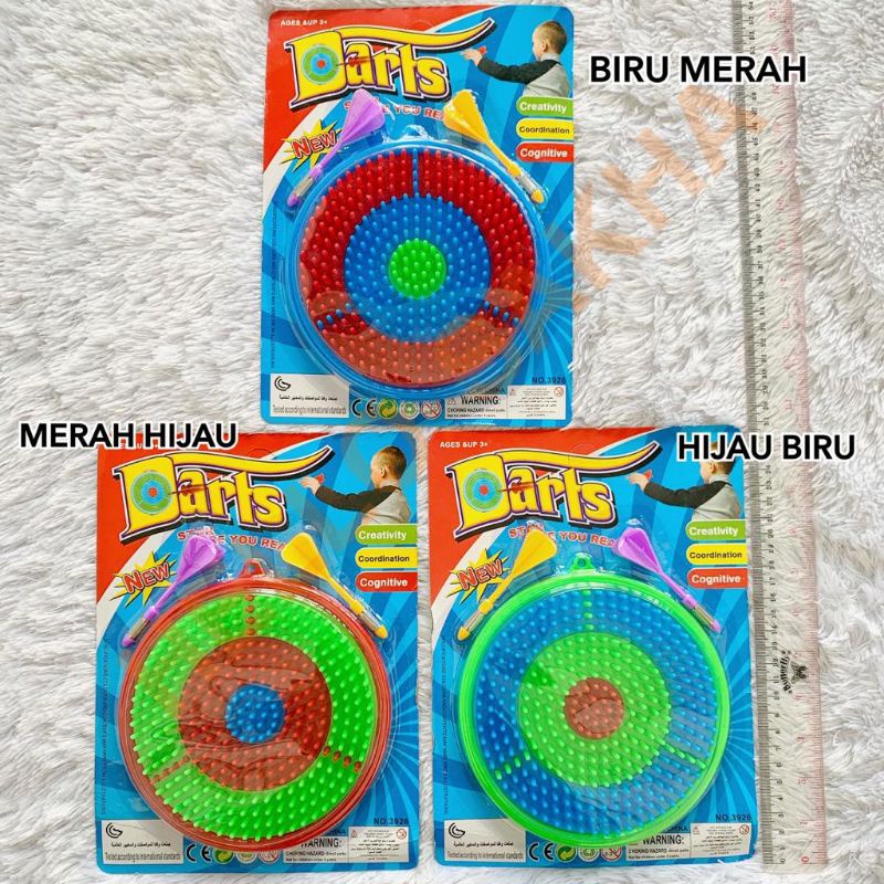 MAINAN NO. 3926 NEW DARTS SET PANAH DART DAN SASARAN TEMBAK MAIN
