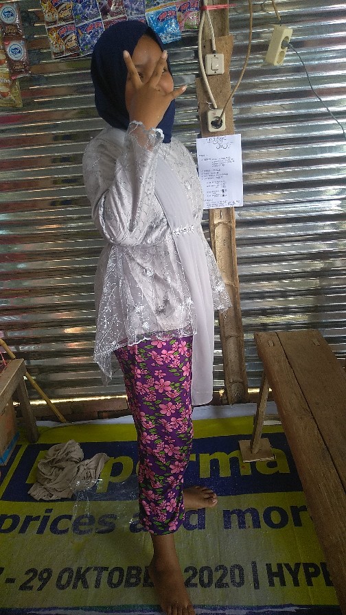 Apta Batik _ Couple Batik Pinguin Selendang Payet Anjella Hauw